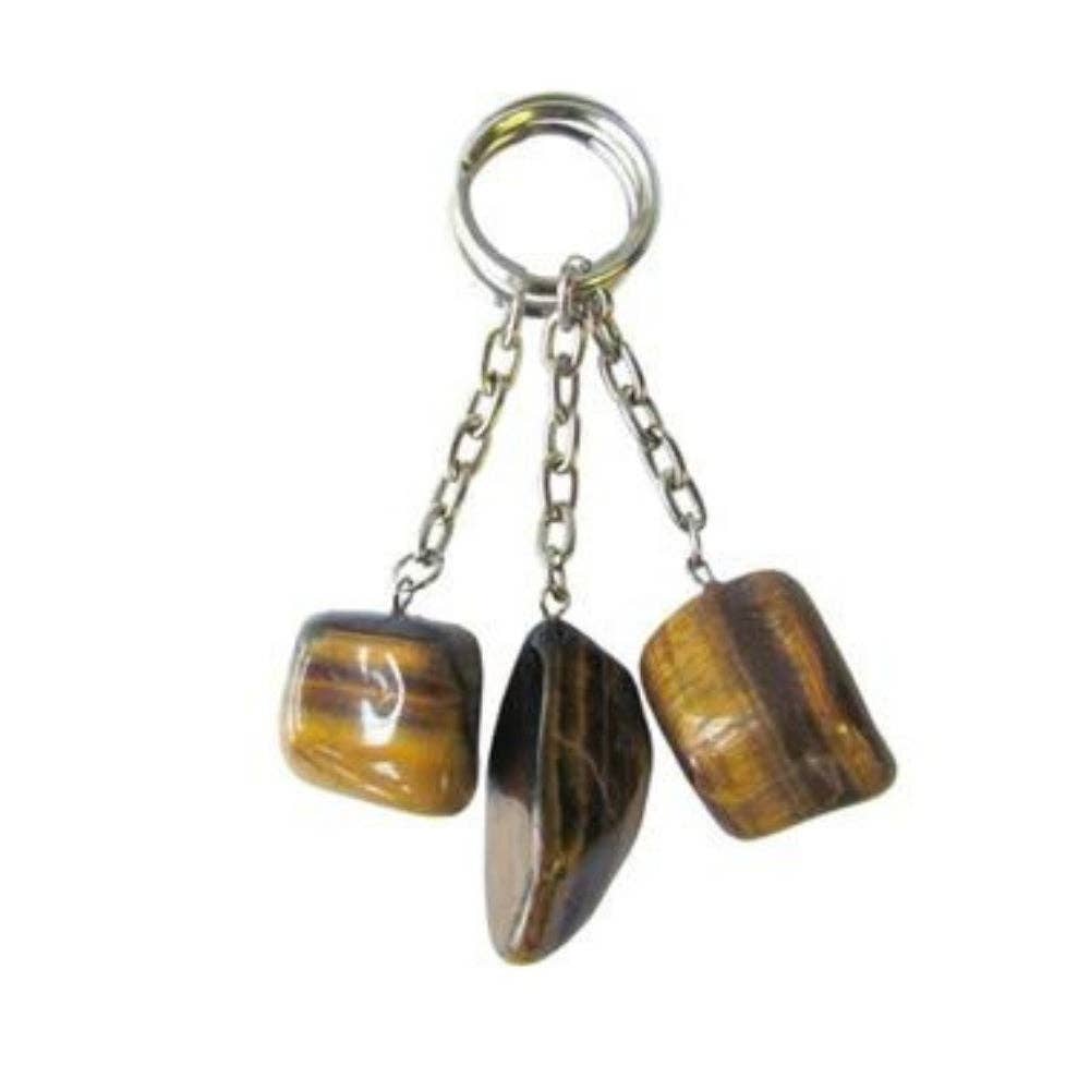 Keychain - Tumbled Tiger's Eye