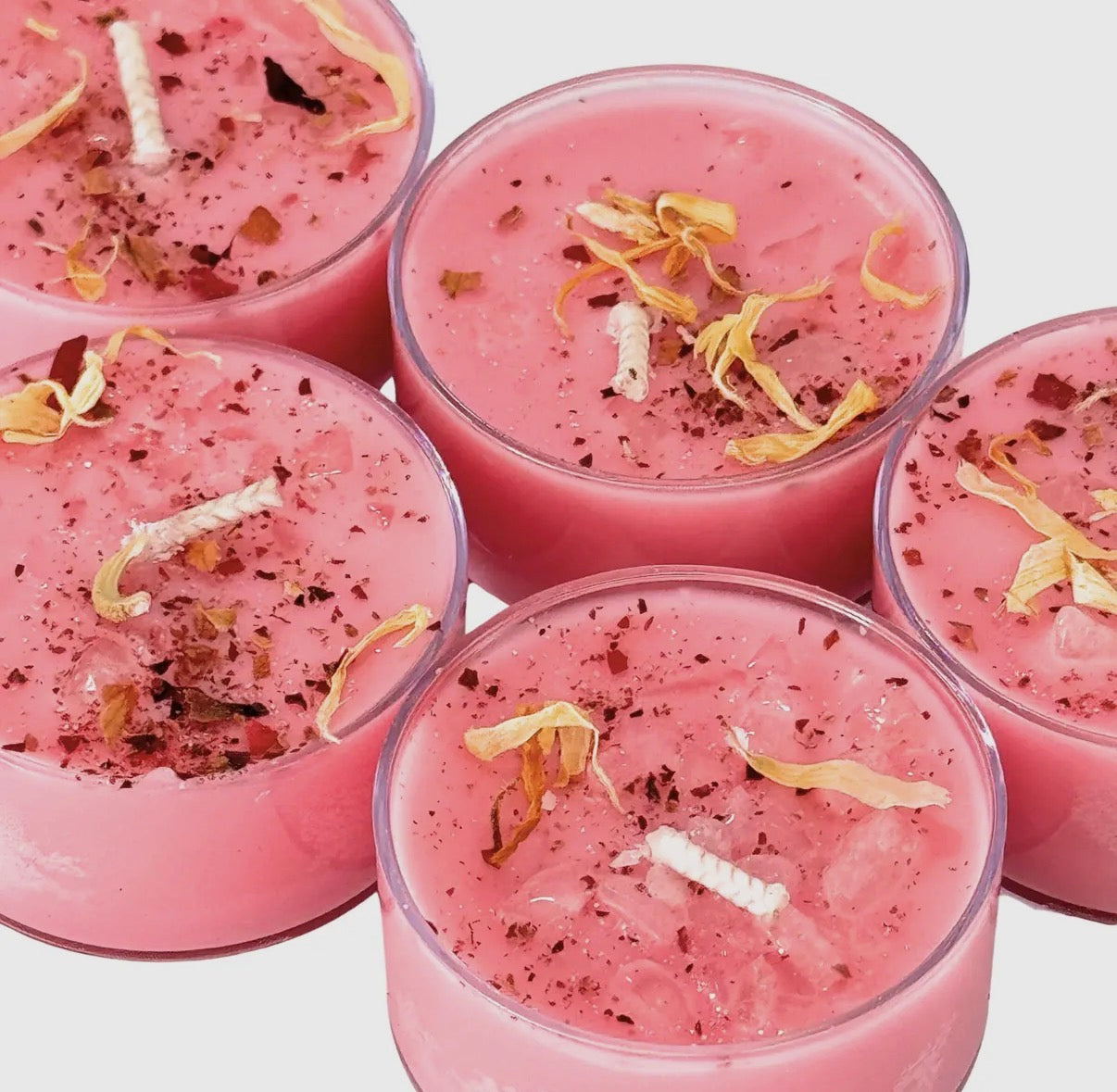 Love Potion Ritual Tea Light Candle Set