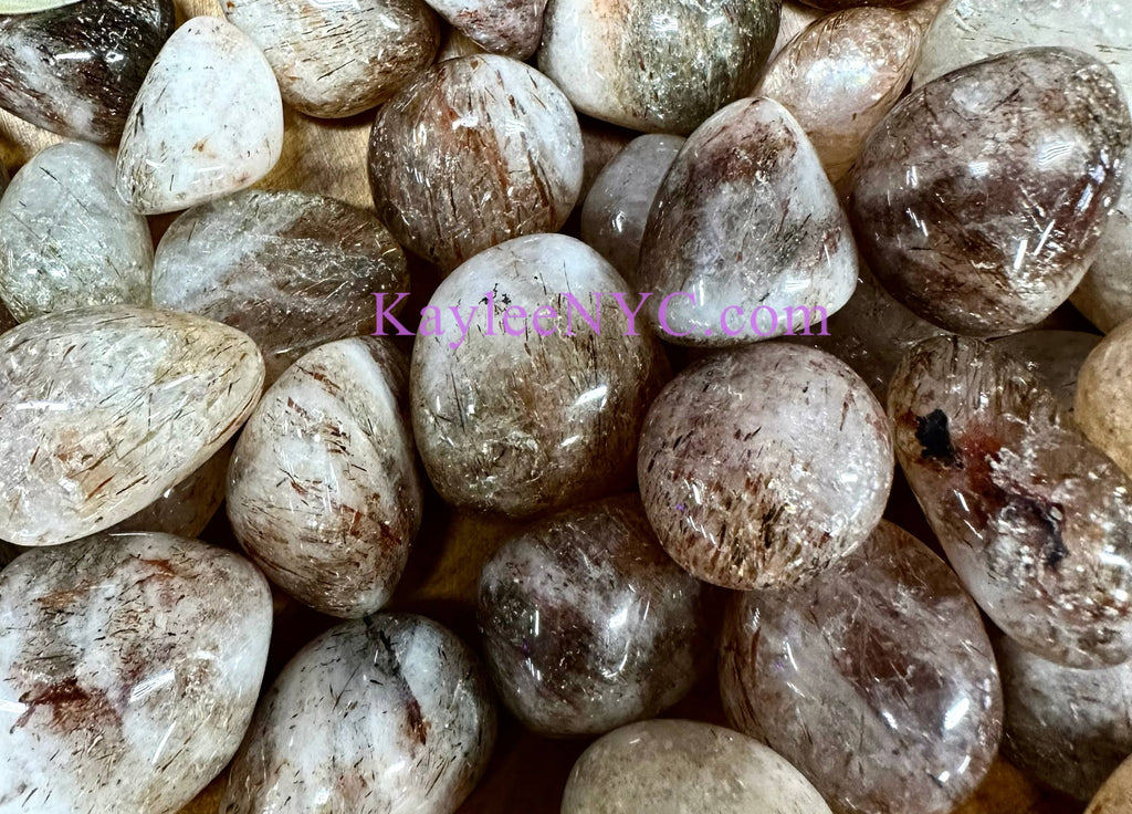 Rutilated Quartz Tumble Healing Energy