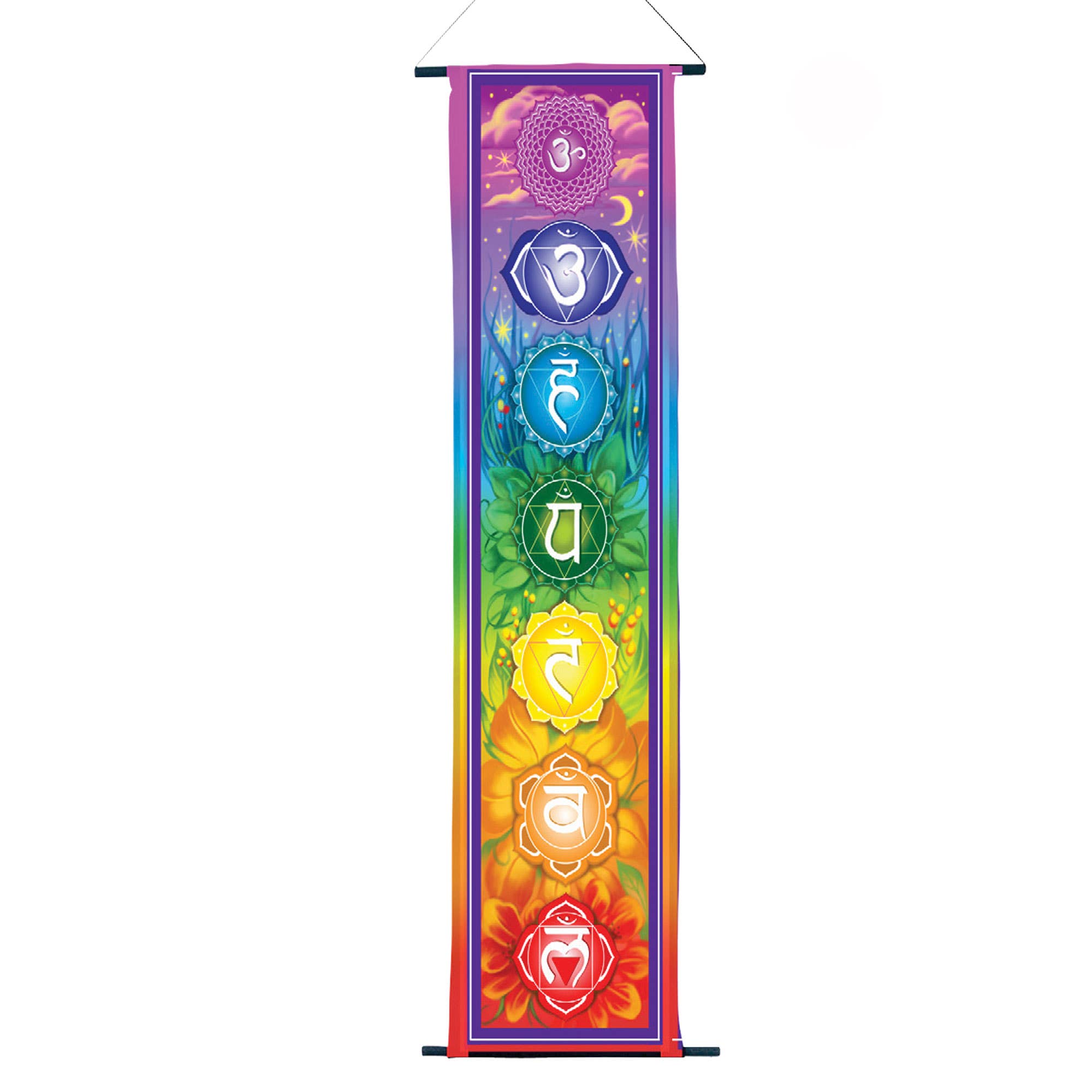 Rainbow Chakra Banner
