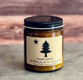 Forest Chai: Maine Flag amber natural soy candle