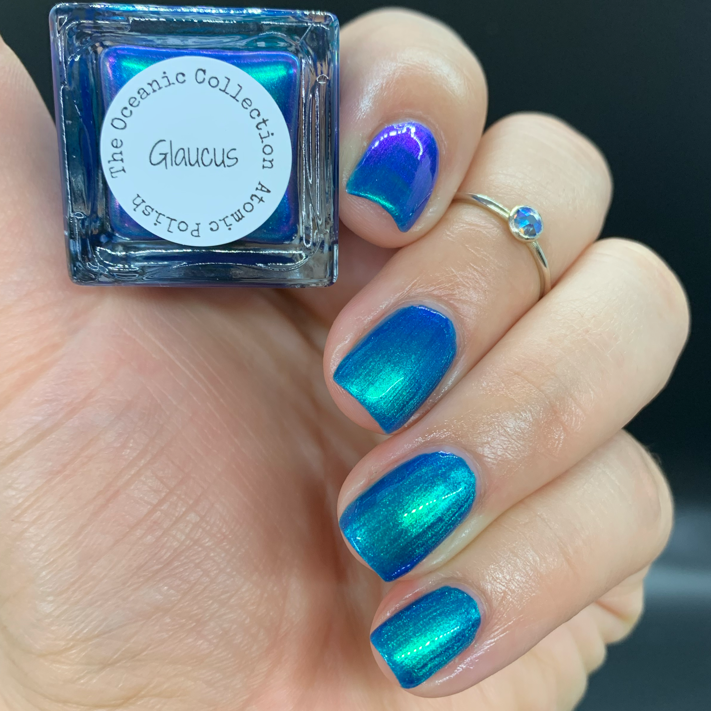 Glaucus Royal Blue Color Shifting Nail Polish