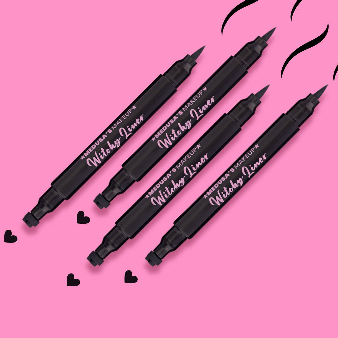 Witchy Eye Liner Heart Stamp Pen