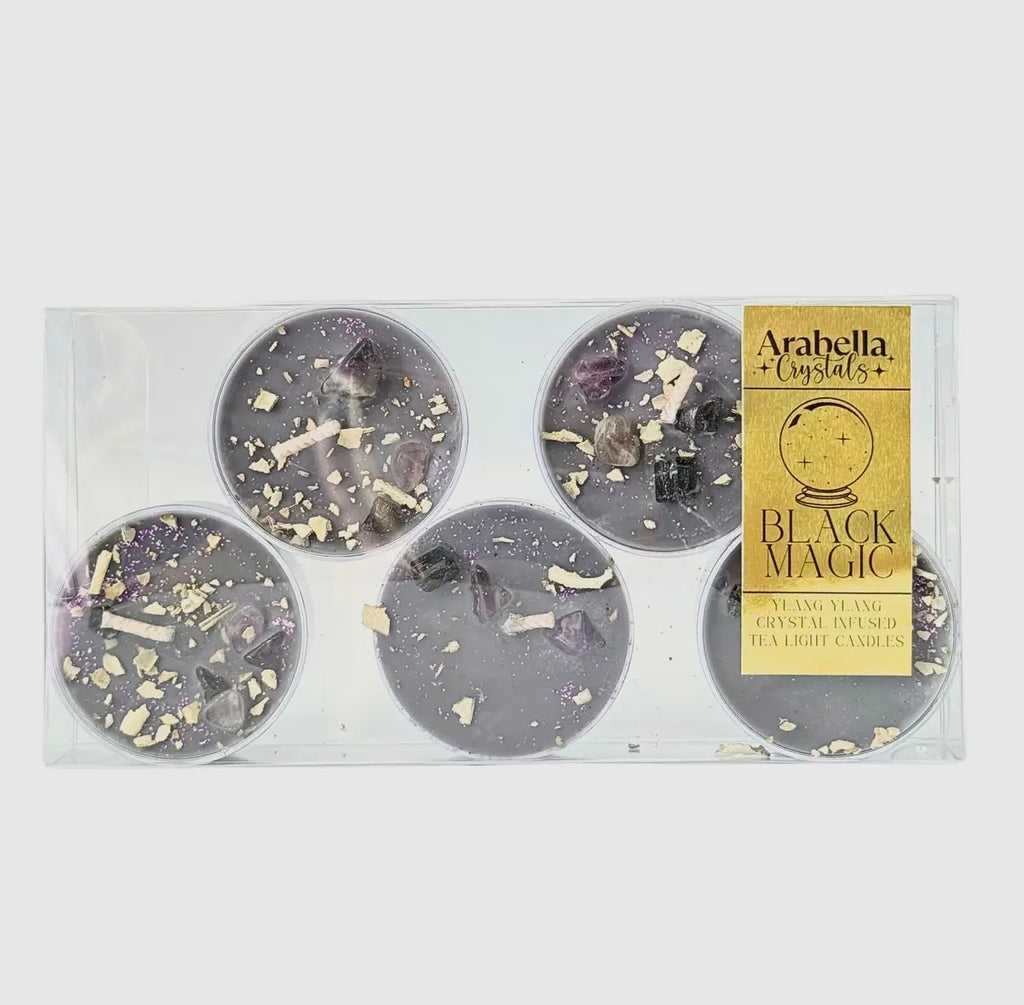 Black Magic Ritual Tea Light Candles