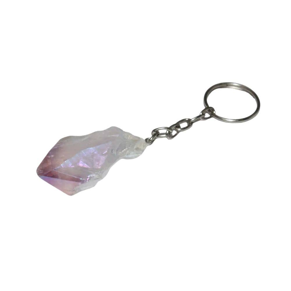 Keychain - Raw Lavender Aura