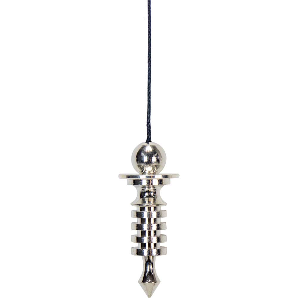 Chambered Pendulum Isis - Silver Plated