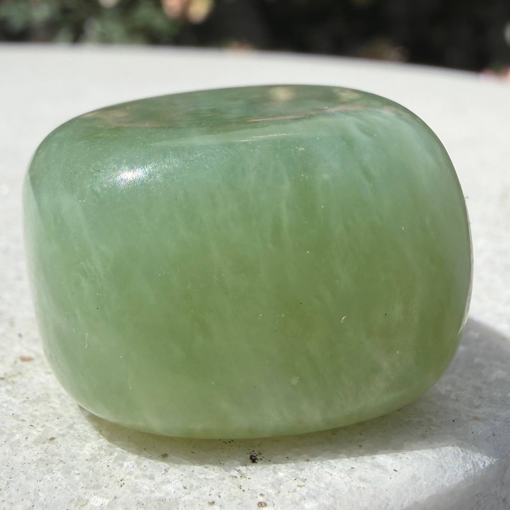 Green Jade Tumbled Crystals