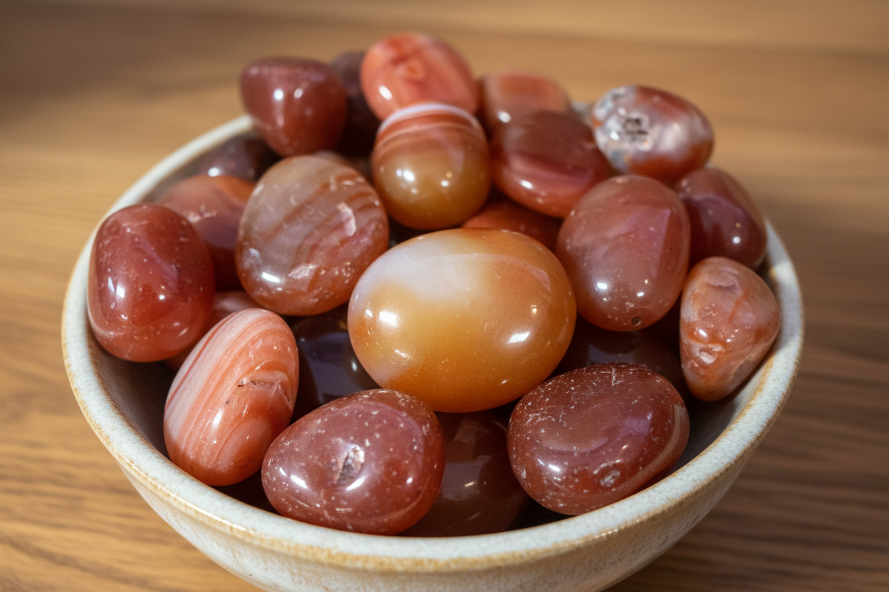 Carnelian Tumble Stones