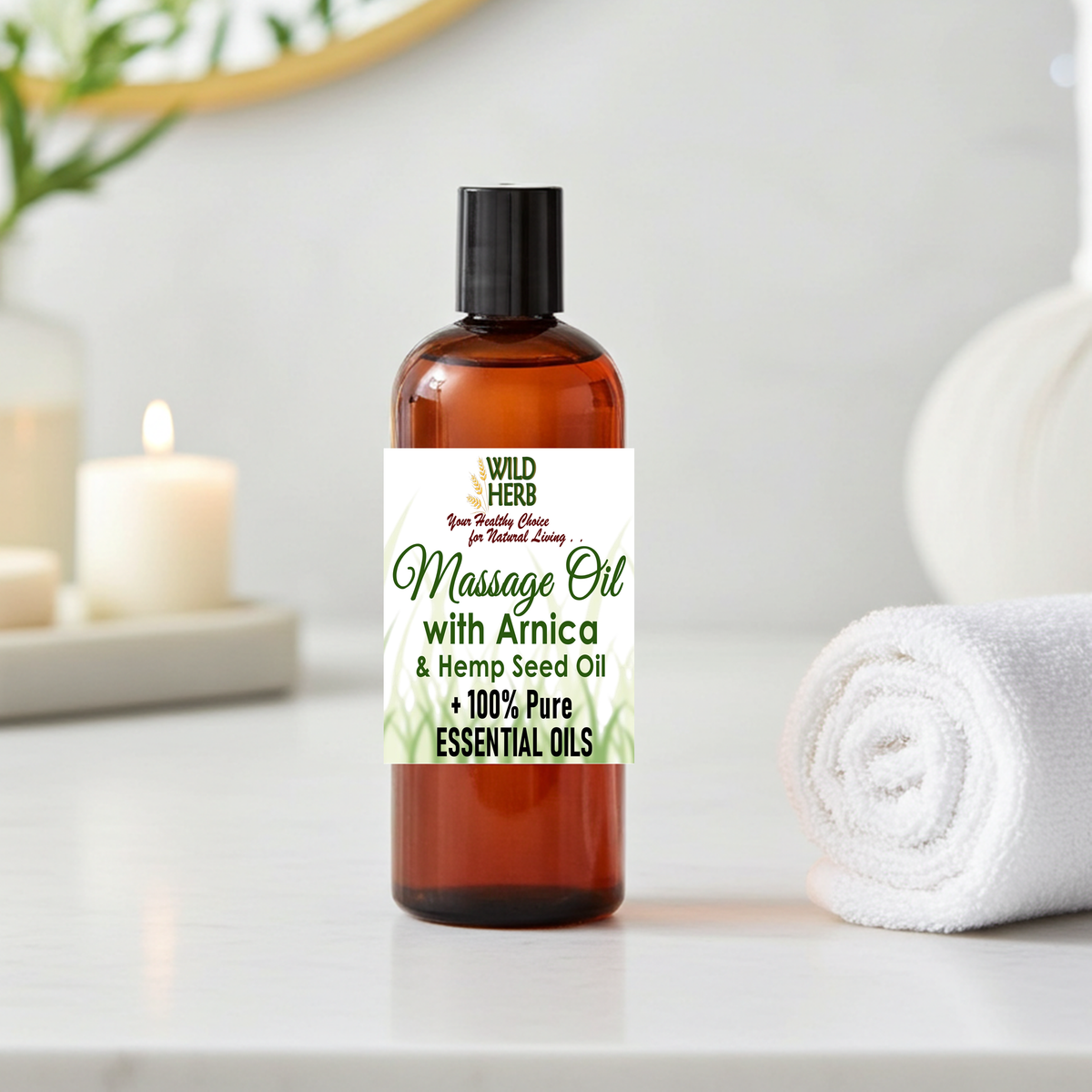 Intensive Arnica Massage Oil Comforts Calms Relaxes Muscles
