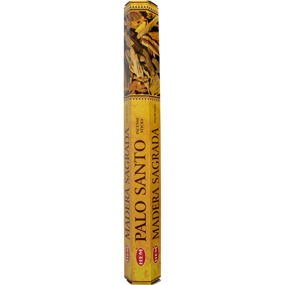 Palo Santo: Hem Hexagonal Pack Incense 20 Gram