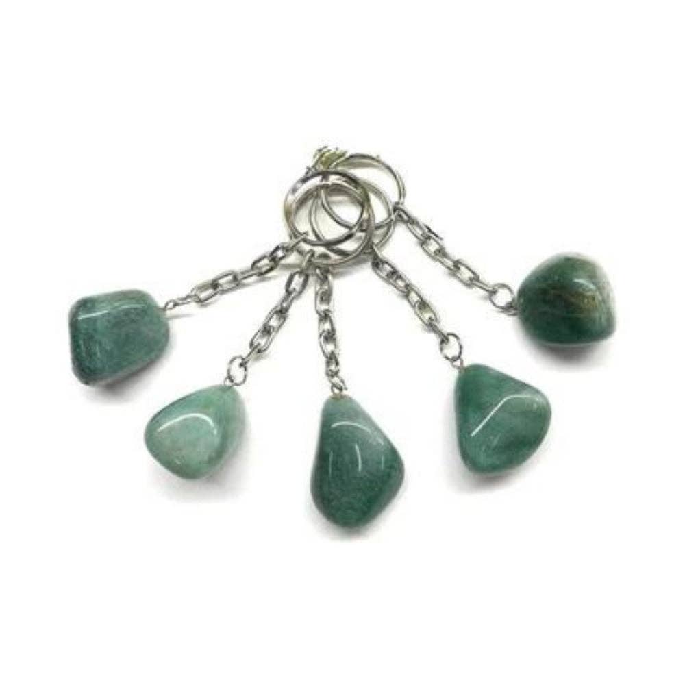 Keychain - Tumbled Green Aventurine