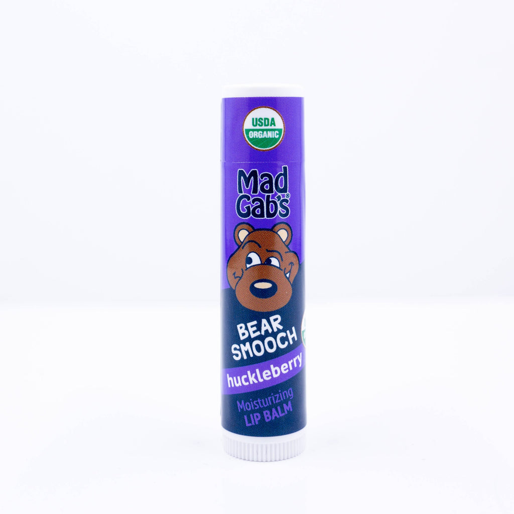 Organic Bear Smooch Huckleberry Lip Balm POP