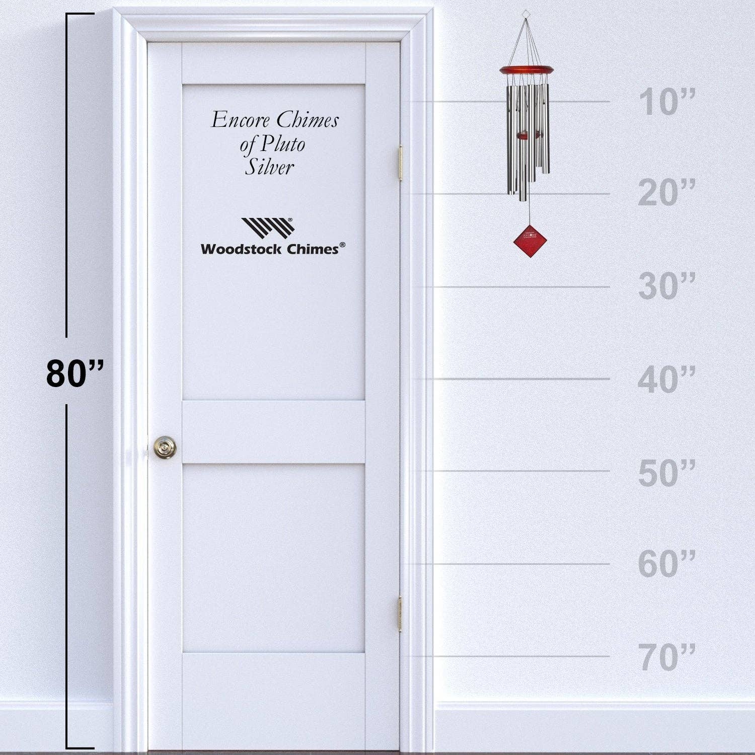 Windchimes: Chimes of Pluto™ - Silver