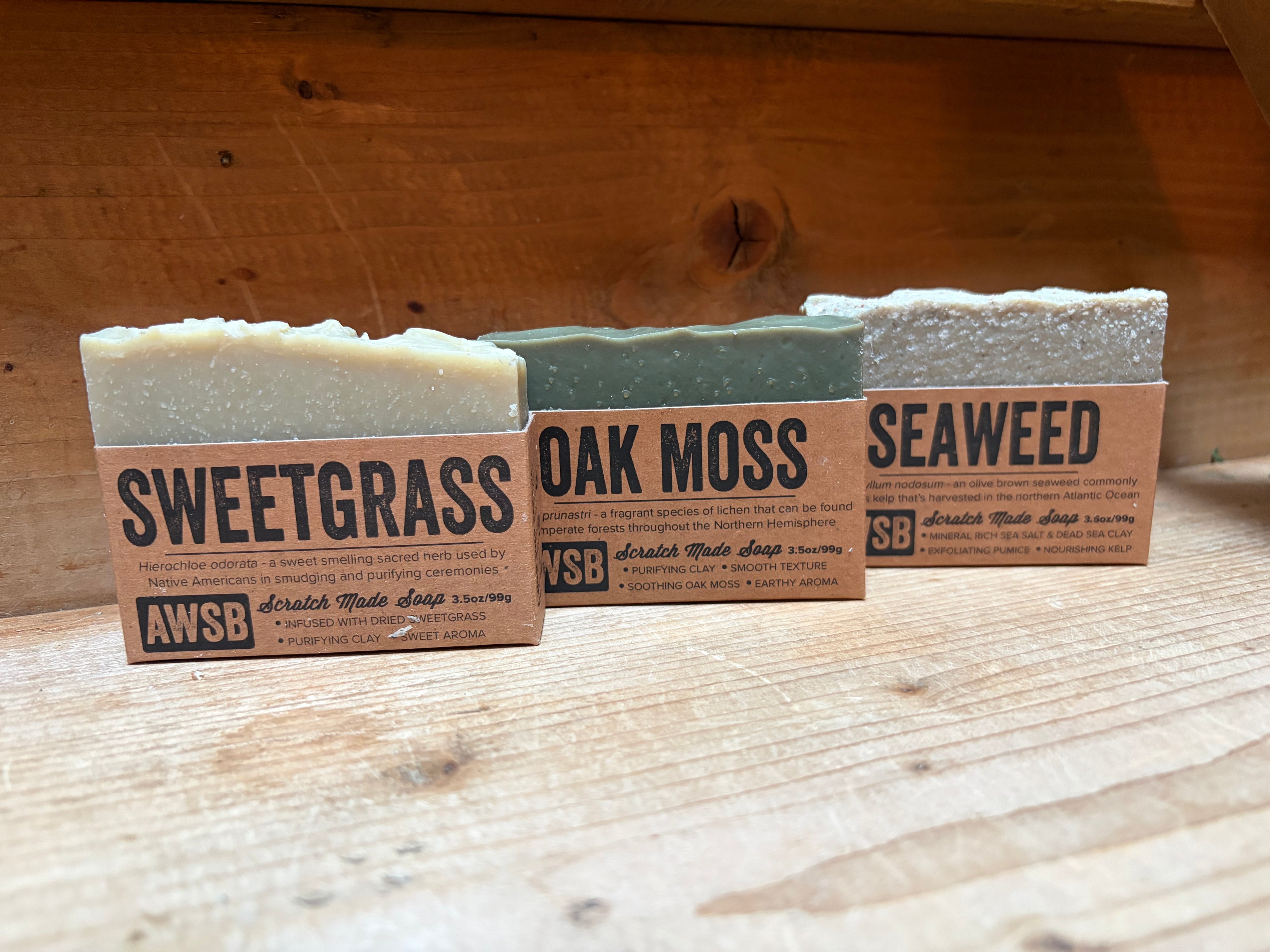 Wild Soap Bar- Sweetgrass