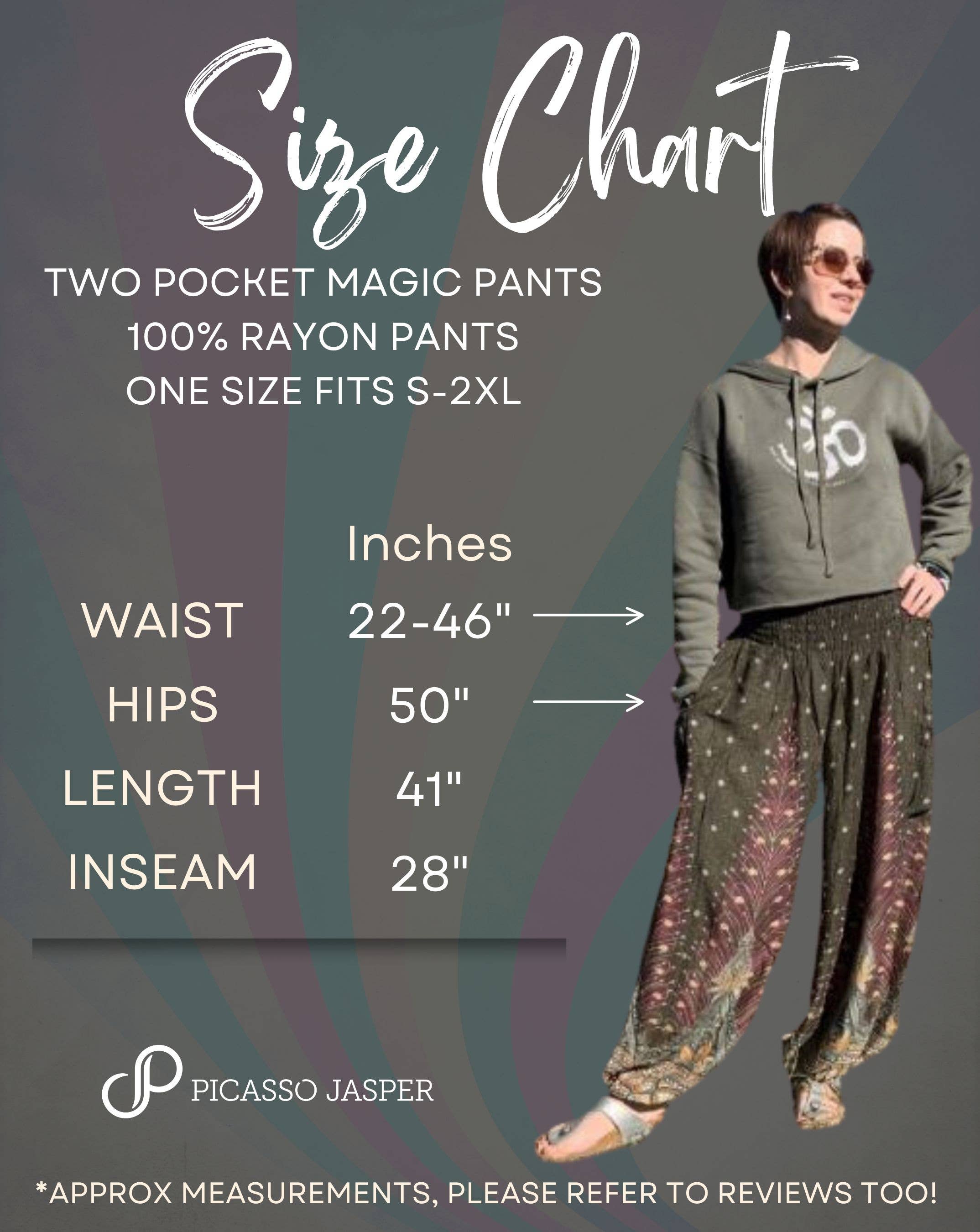 Harem Pants: Star Magic - 2 Pocket Pants