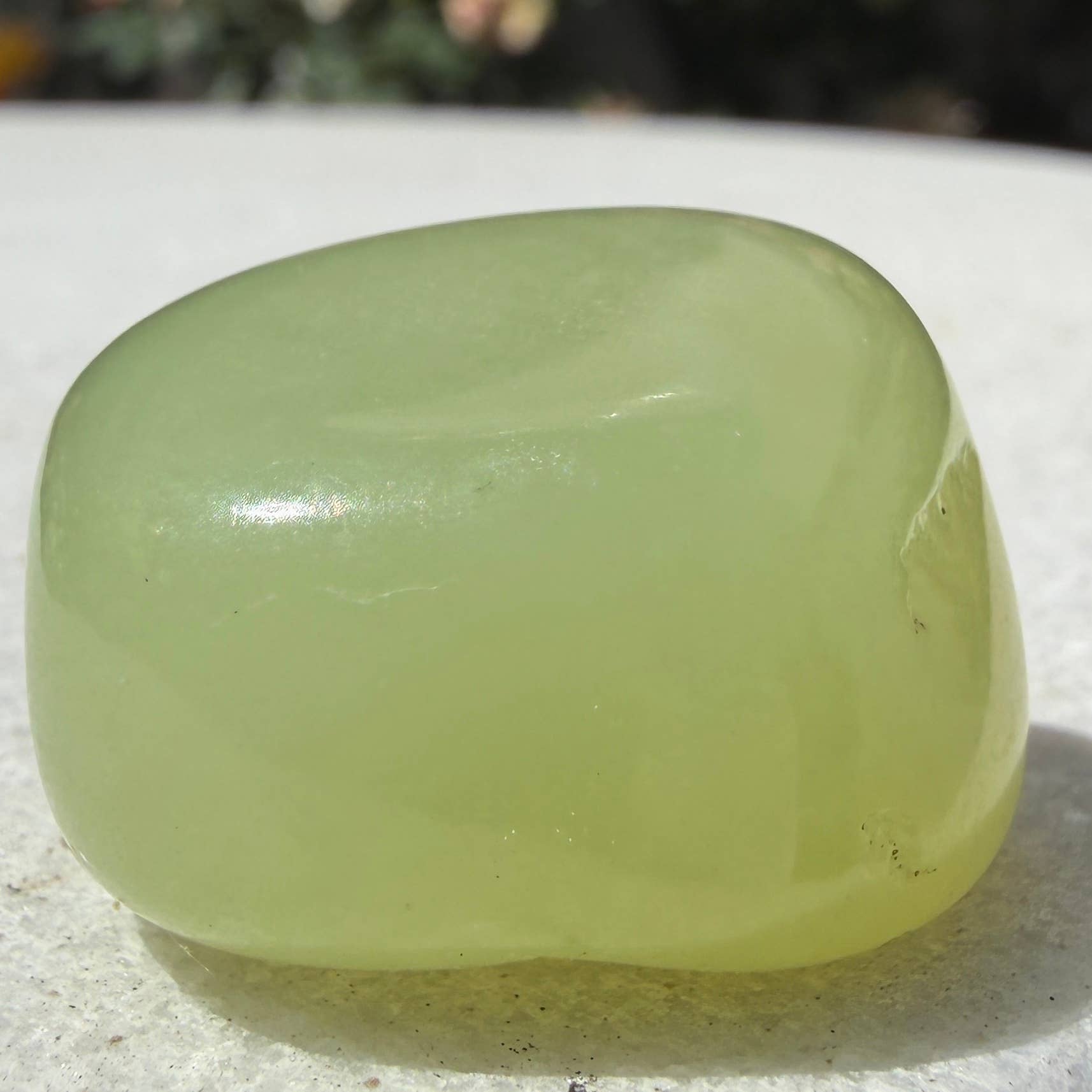 Green Jade Tumbled Crystals