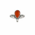 Creativity On Fire Carnelian Sterling Silver Ring