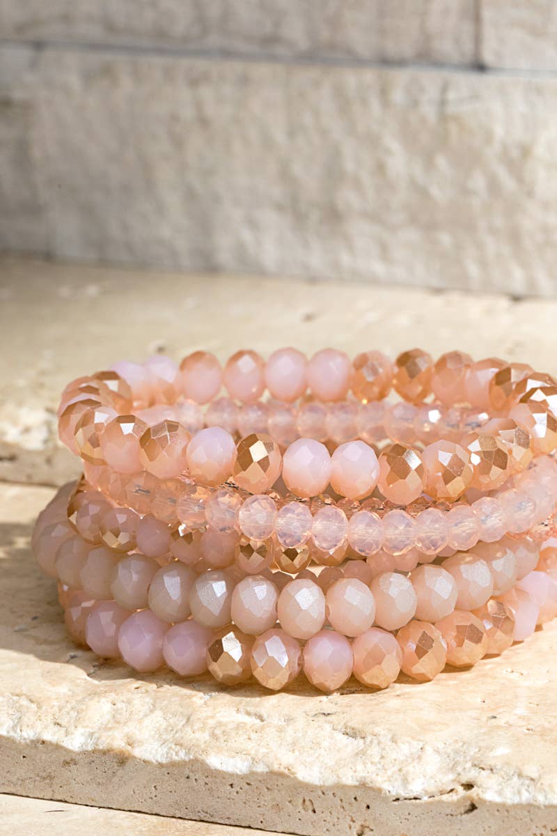 Mix N Match: Single Glass Bead Bracelet