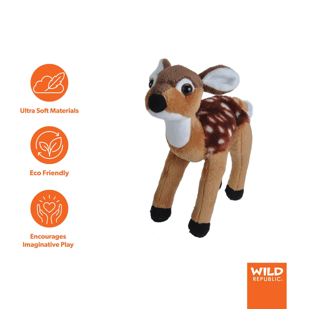 CK-Mini Fawn Stuffed Animal 8"