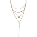 Layered Labradorite Necklace