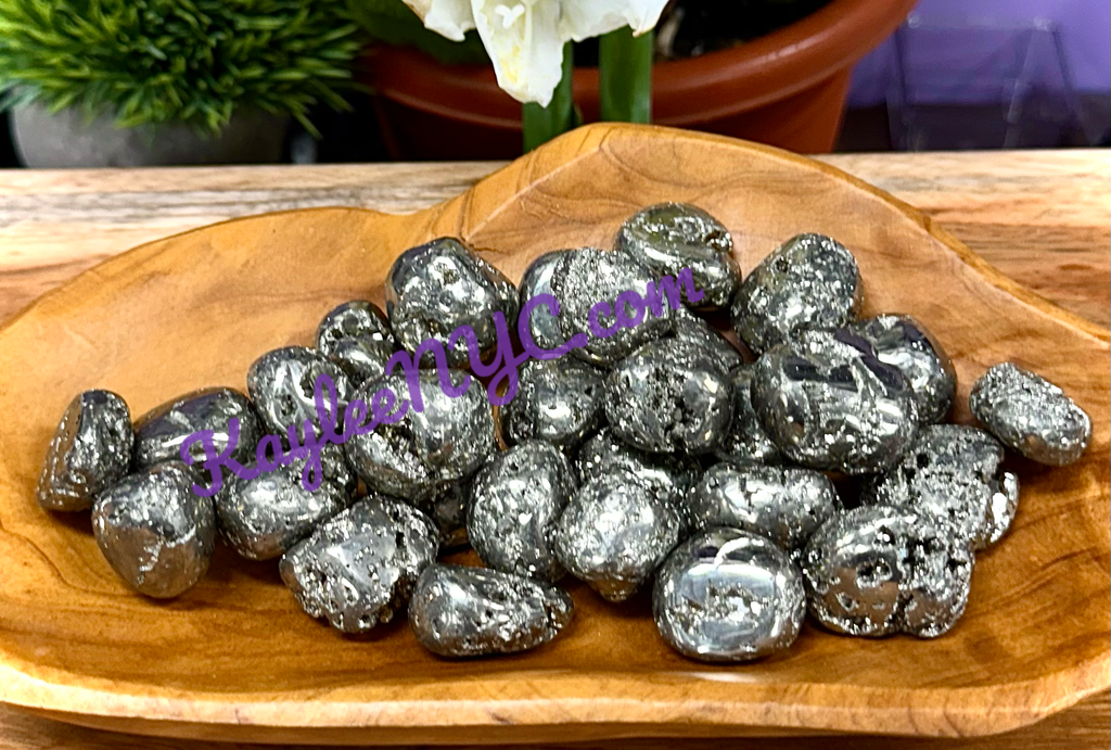 Natural Pyrite Tumble Healing Energy