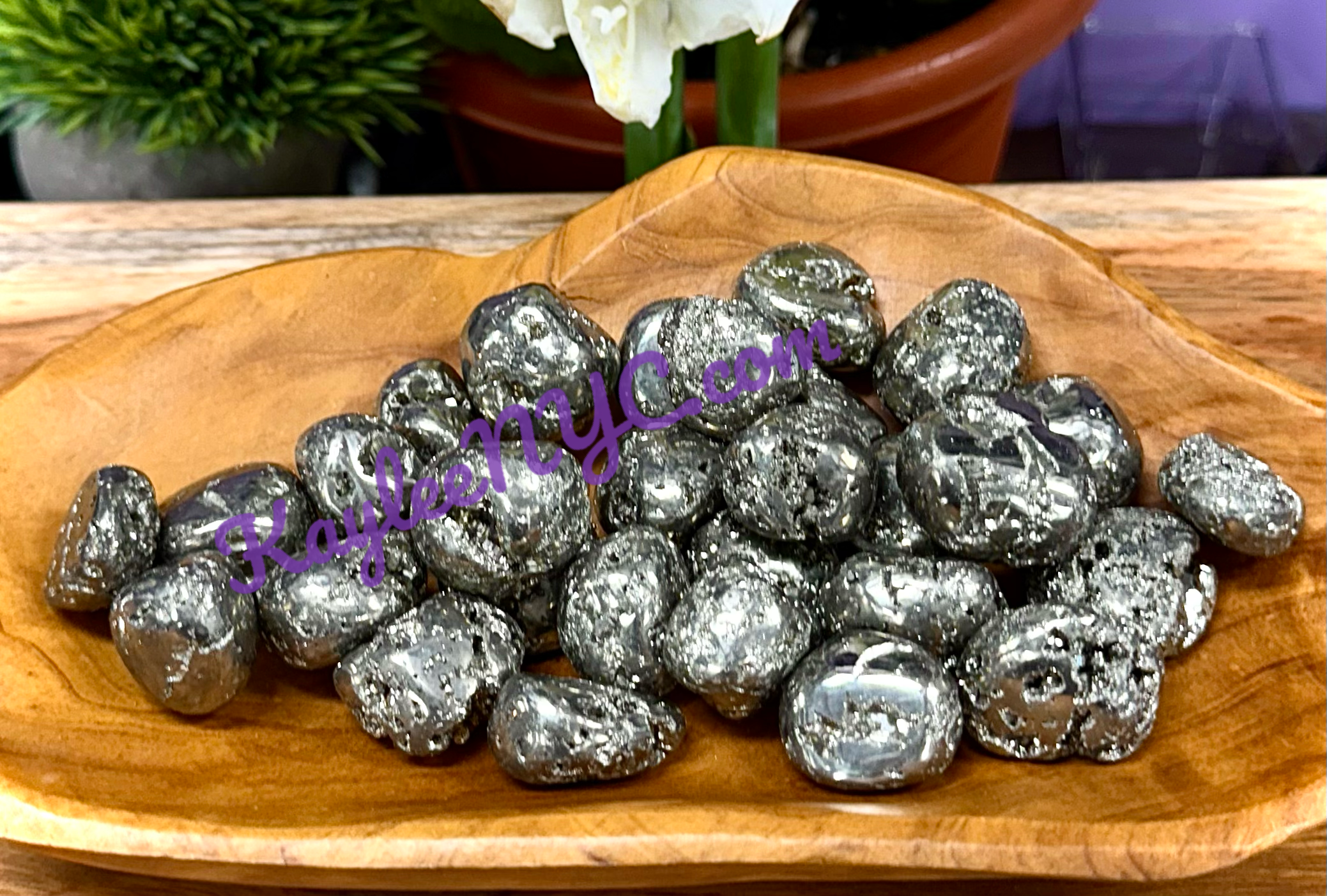 Natural Pyrite Tumble Healing Energy