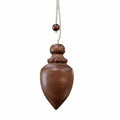 Wooden Pendulum Chambered Curved