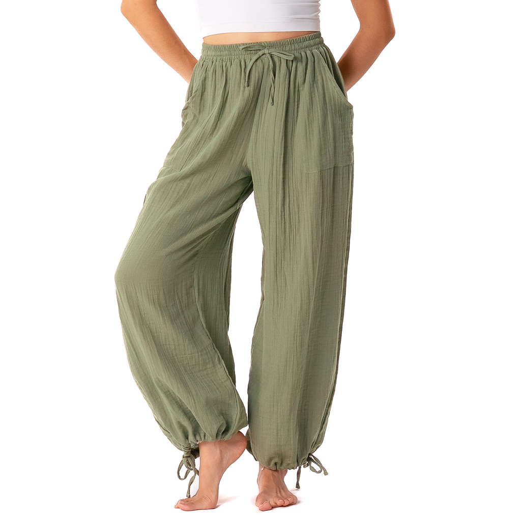 Seagrass Green Adventure Cargo Pants