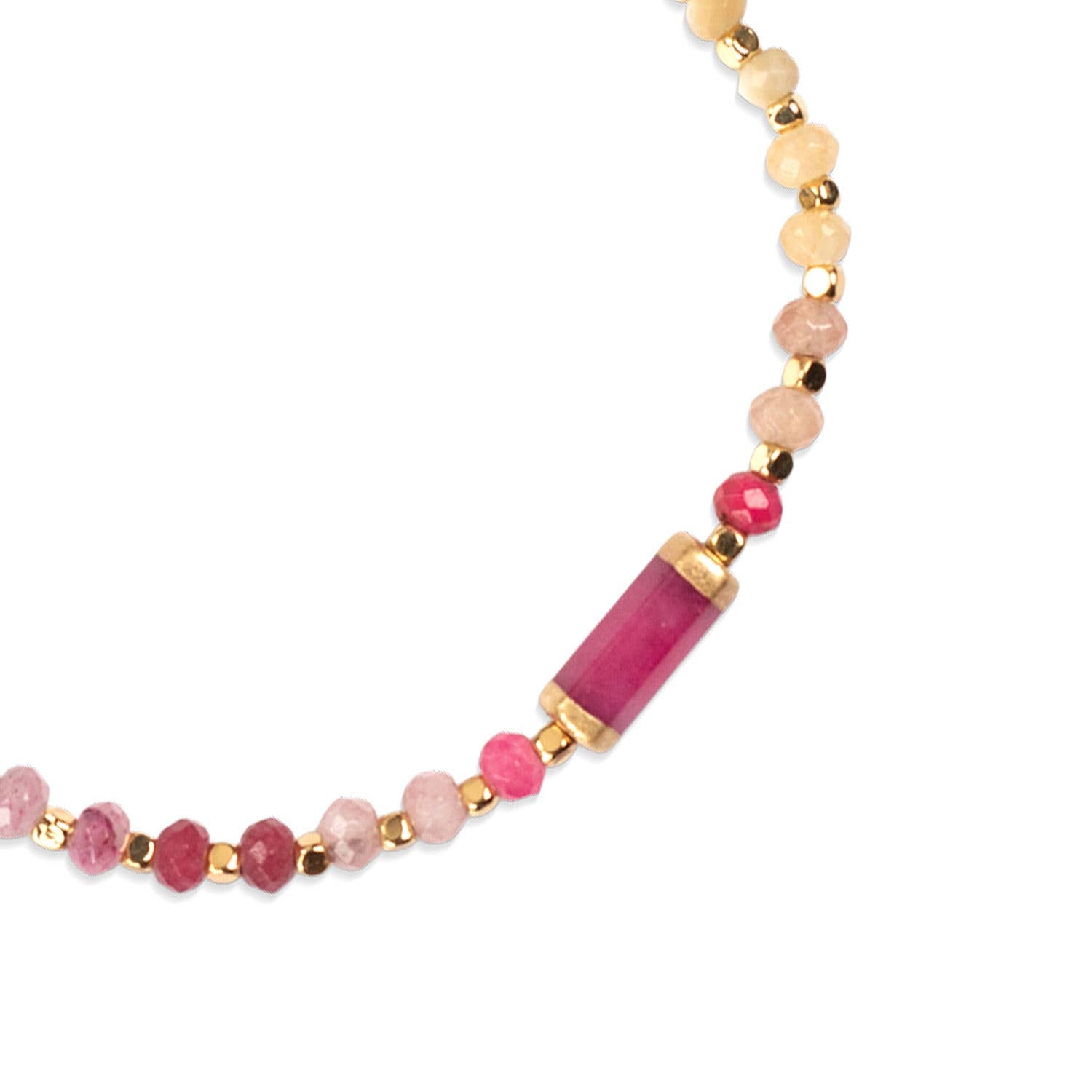 Chakra Glow Bracelet: Vitality/Root/Gold