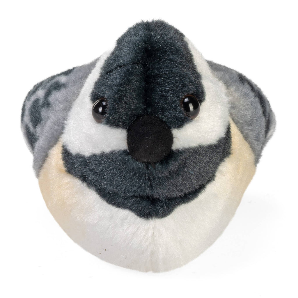 Maine Black-Capped Chickadee Stuffed Animal with Sound 5.5"