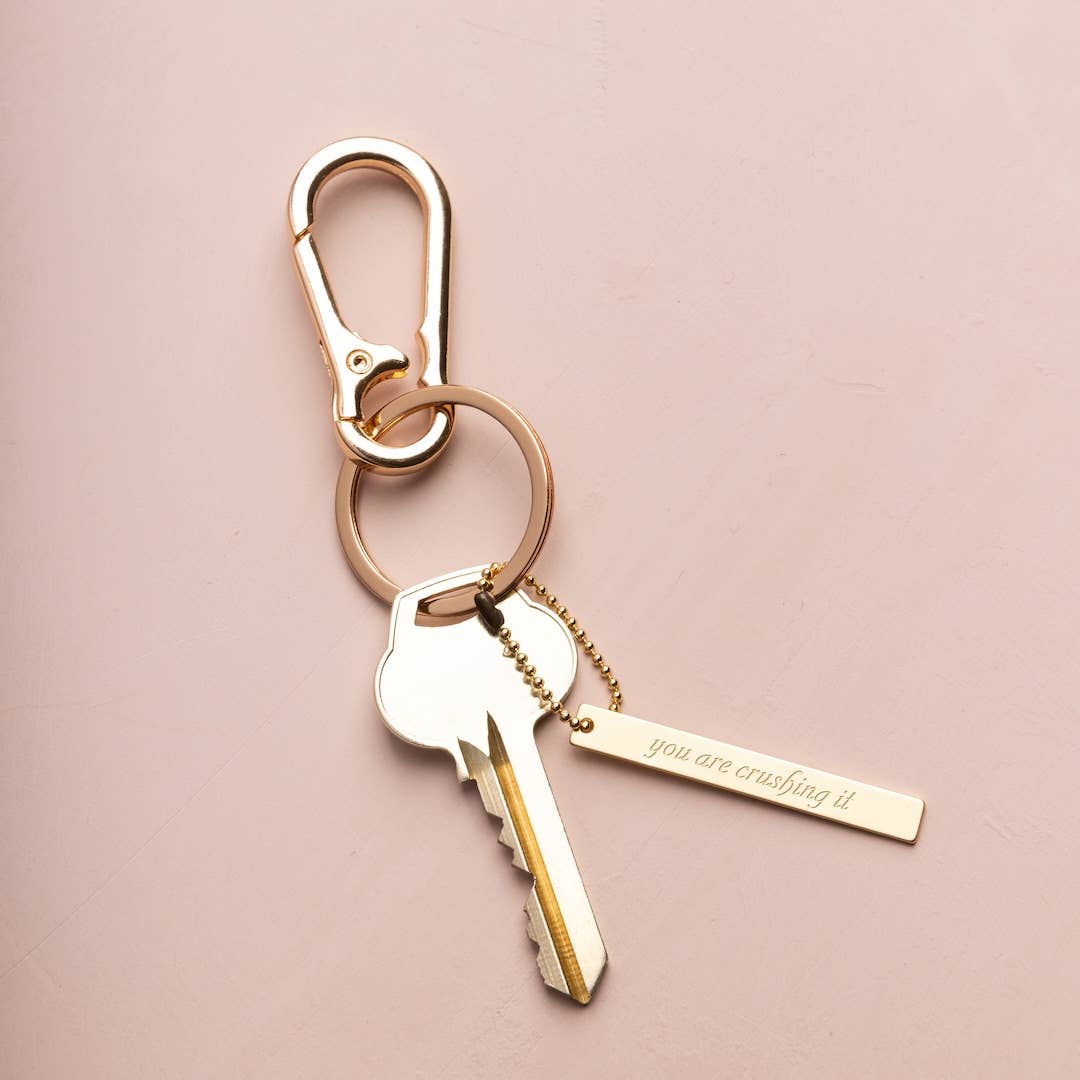 Hidden Message Bracelet: Brave/African Turquoise/Gold