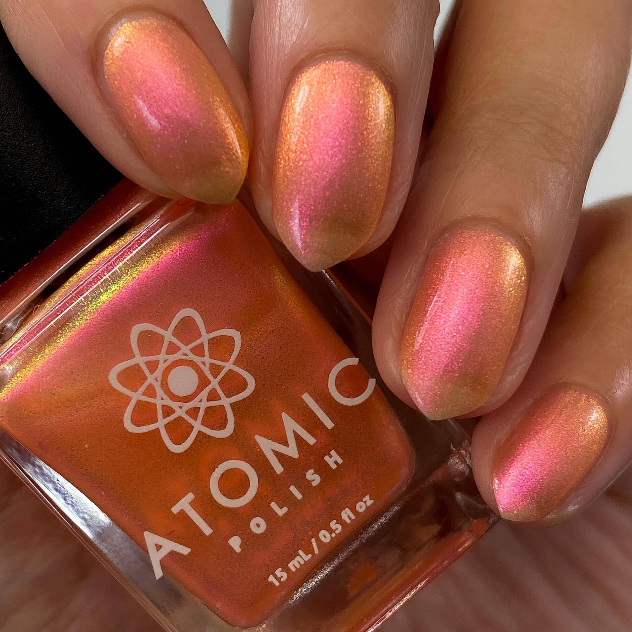 Citrine Sparkle Color Shifting Nail Polish