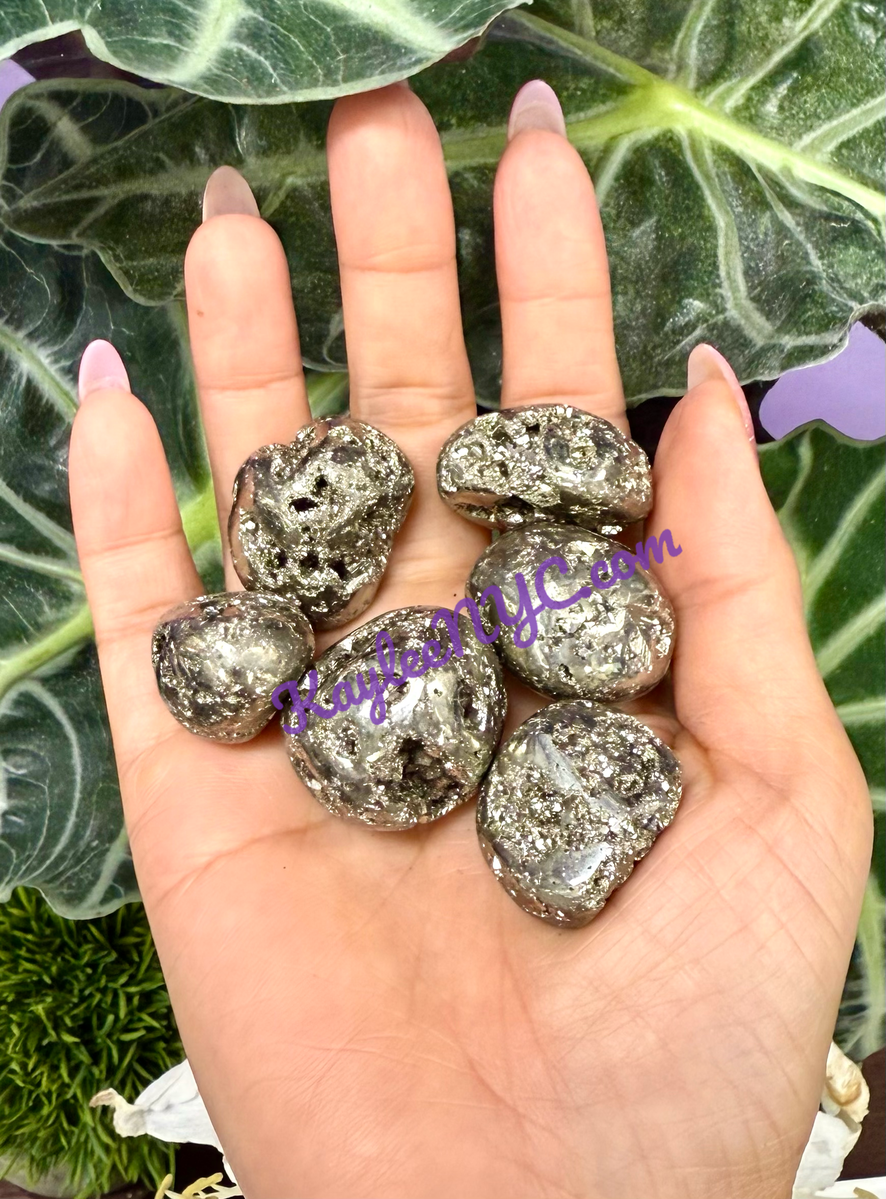 Natural Pyrite Tumble Healing Energy