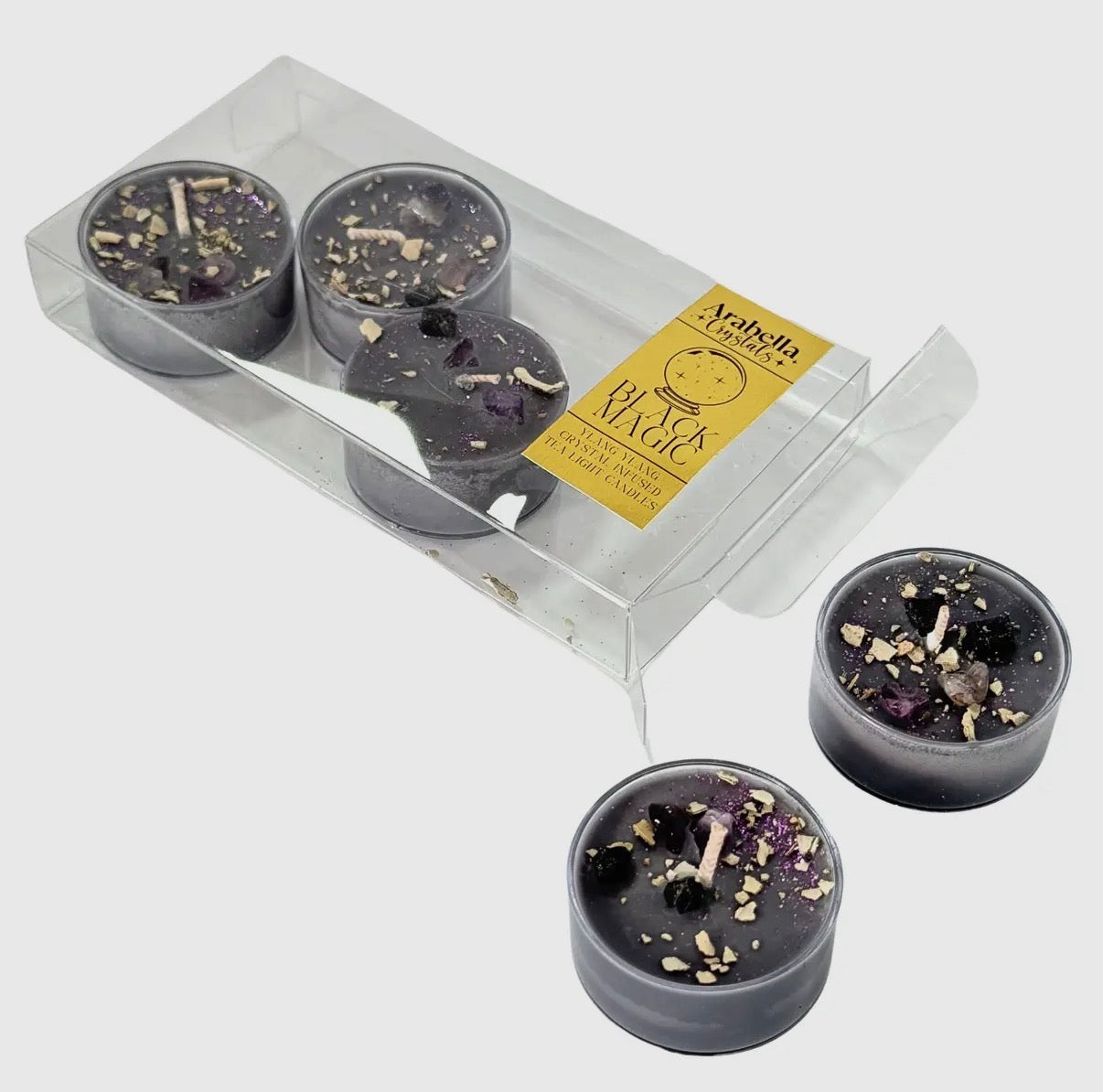Black Magic Ritual Tea Light Candles