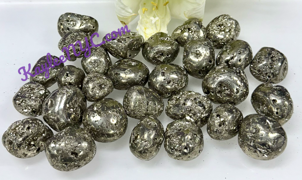 Natural Pyrite Tumble Healing Energy