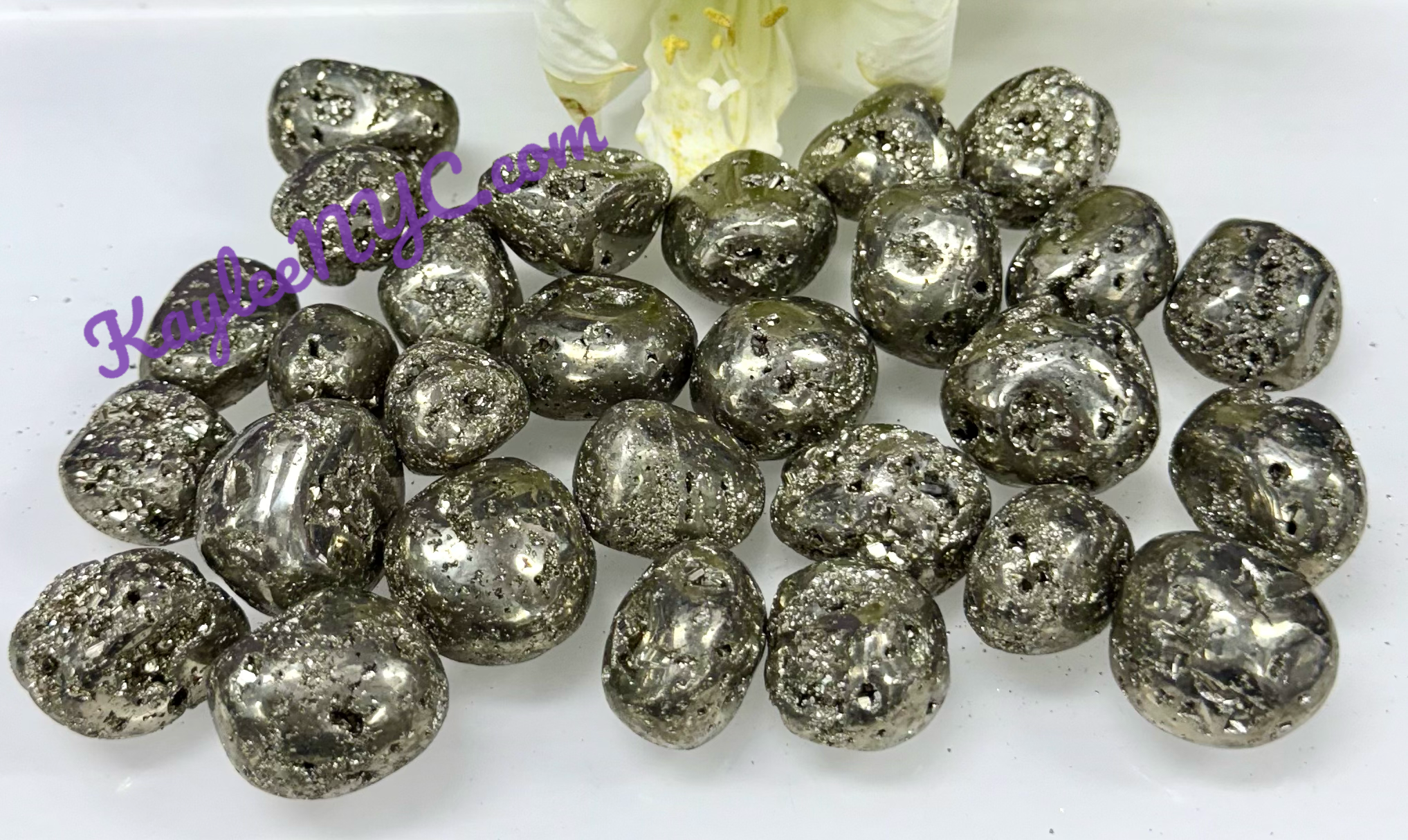 Natural Pyrite Tumble Healing Energy