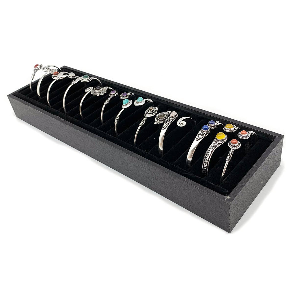 Tanvi: Silver Cuff Bracelets