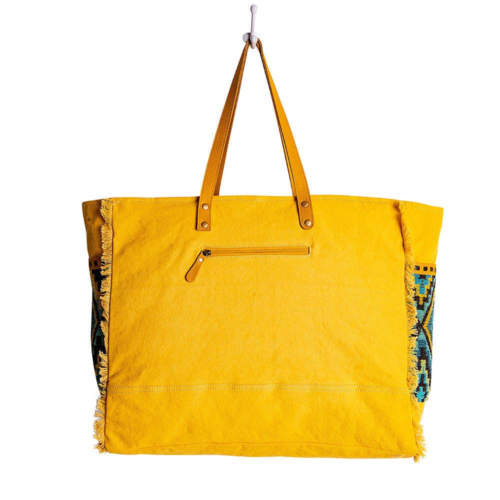 Sunridge Basin Canvas Weekender Bag