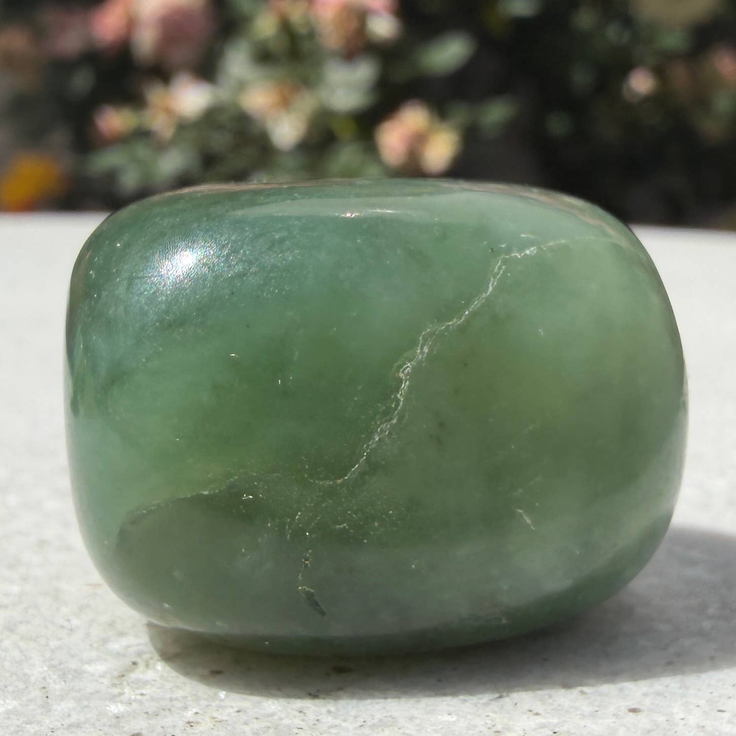 Green Jade Tumbled Crystals