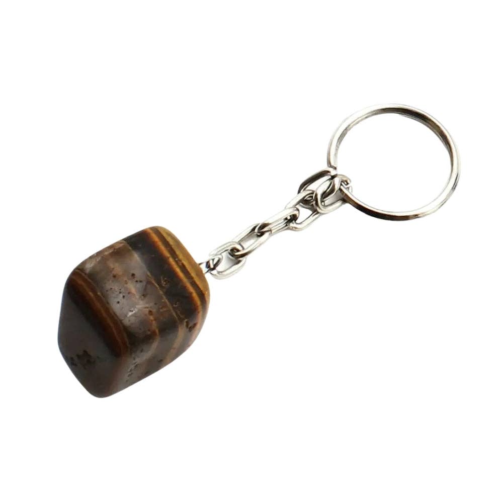 Keychain - Tumbled Tiger's Eye