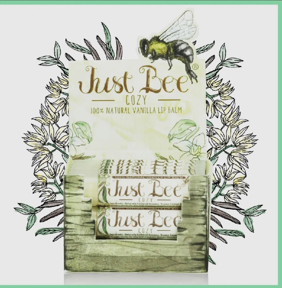 Just Bee Lip Balm- Cozy Vanilla