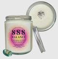 888 Balance Angel Number Candle
