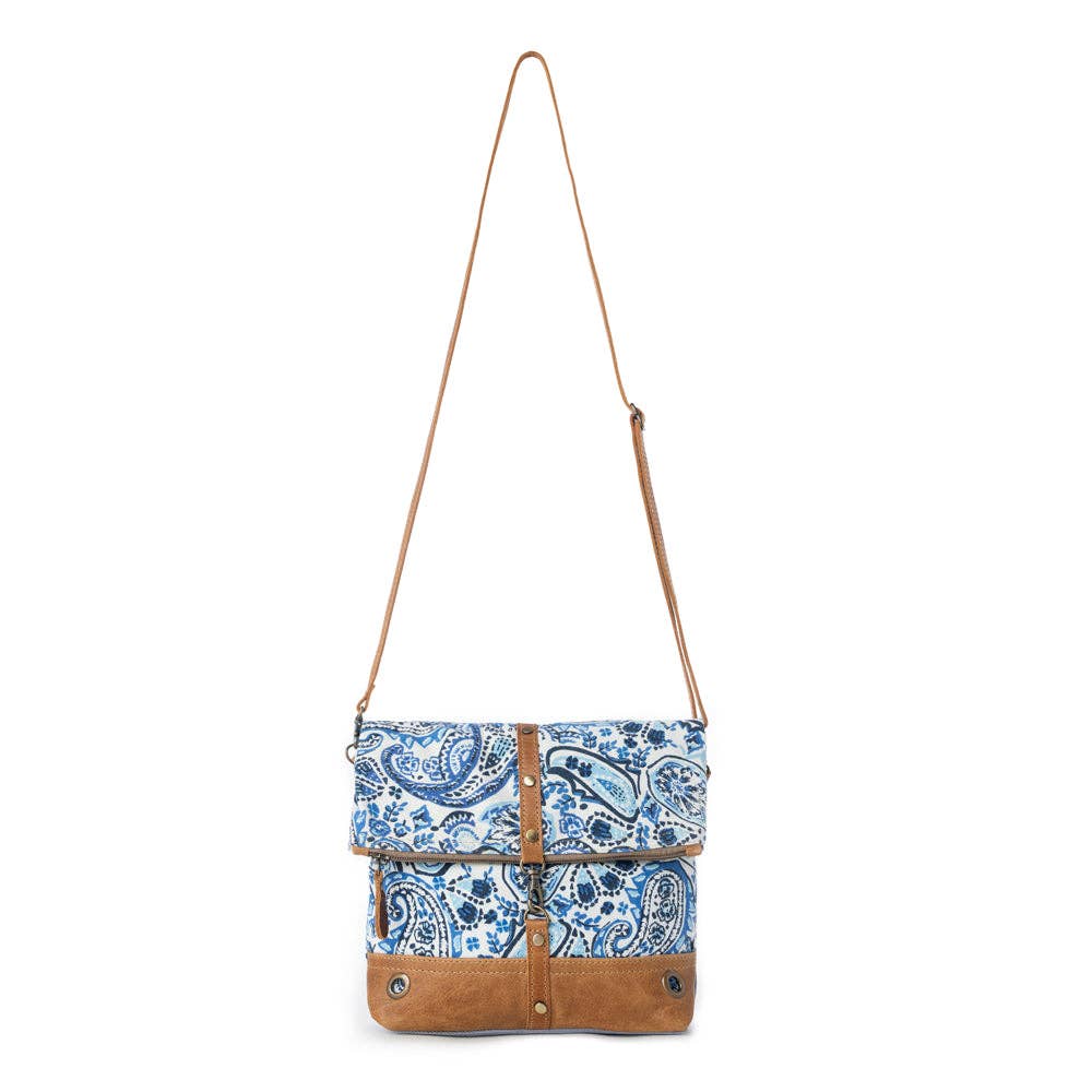 Blue Paisley Peak Small & Crossbody Bag