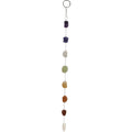 Wall Hanging String Rough Chakra Gemstones Crystals