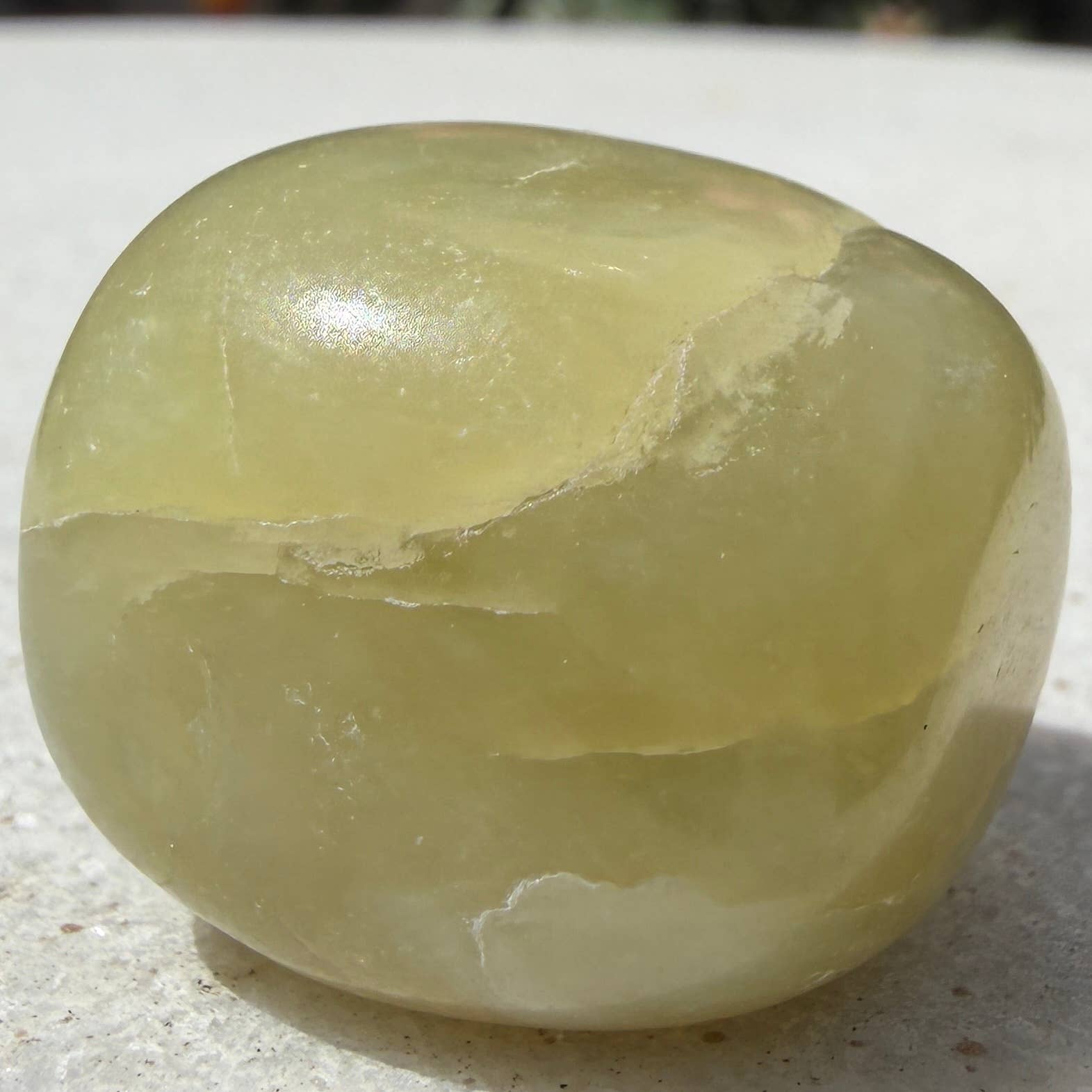Green Jade Tumbled Crystals