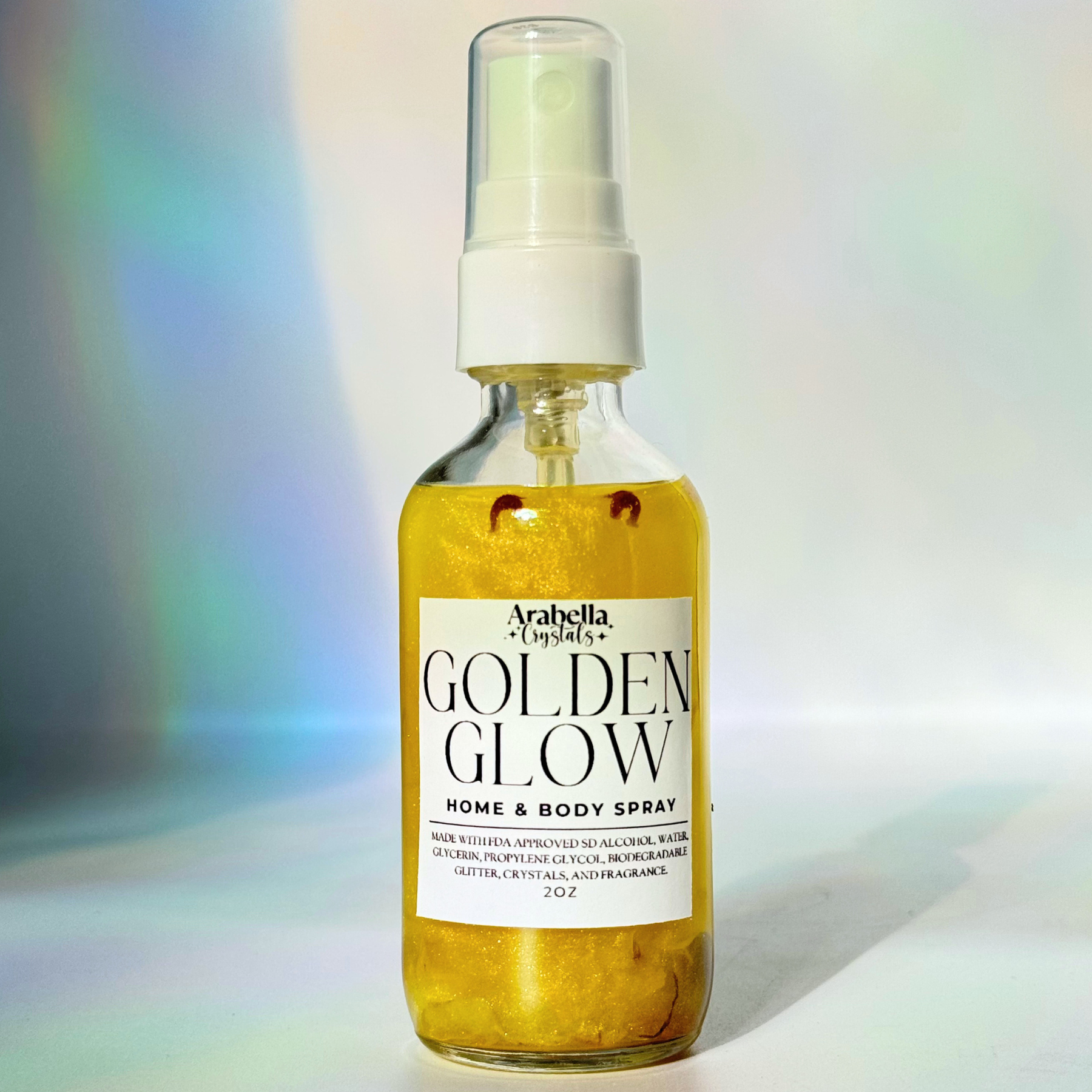 Golden Glow Shimmer Home and Body Spray