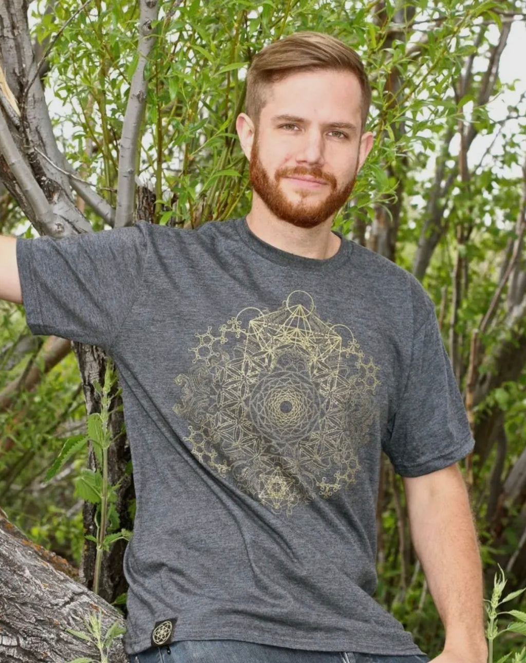 Metatron Sacred Geometry Mandala Unisex T- Shirt