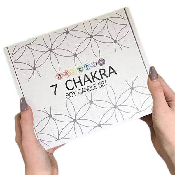Chakra Candle Tin Set