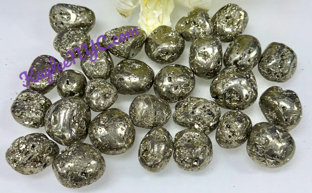 Natural Pyrite Tumble Healing Energy