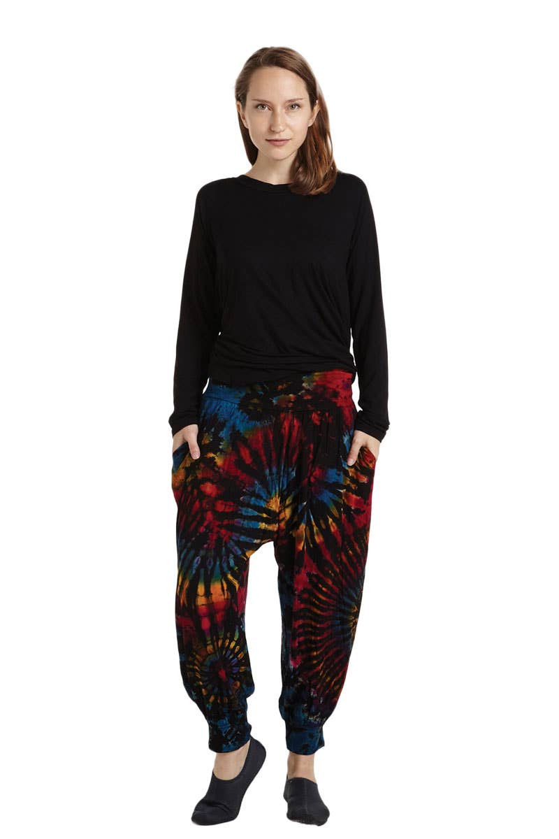 Tie-Dye Harem Pants (TH-695)